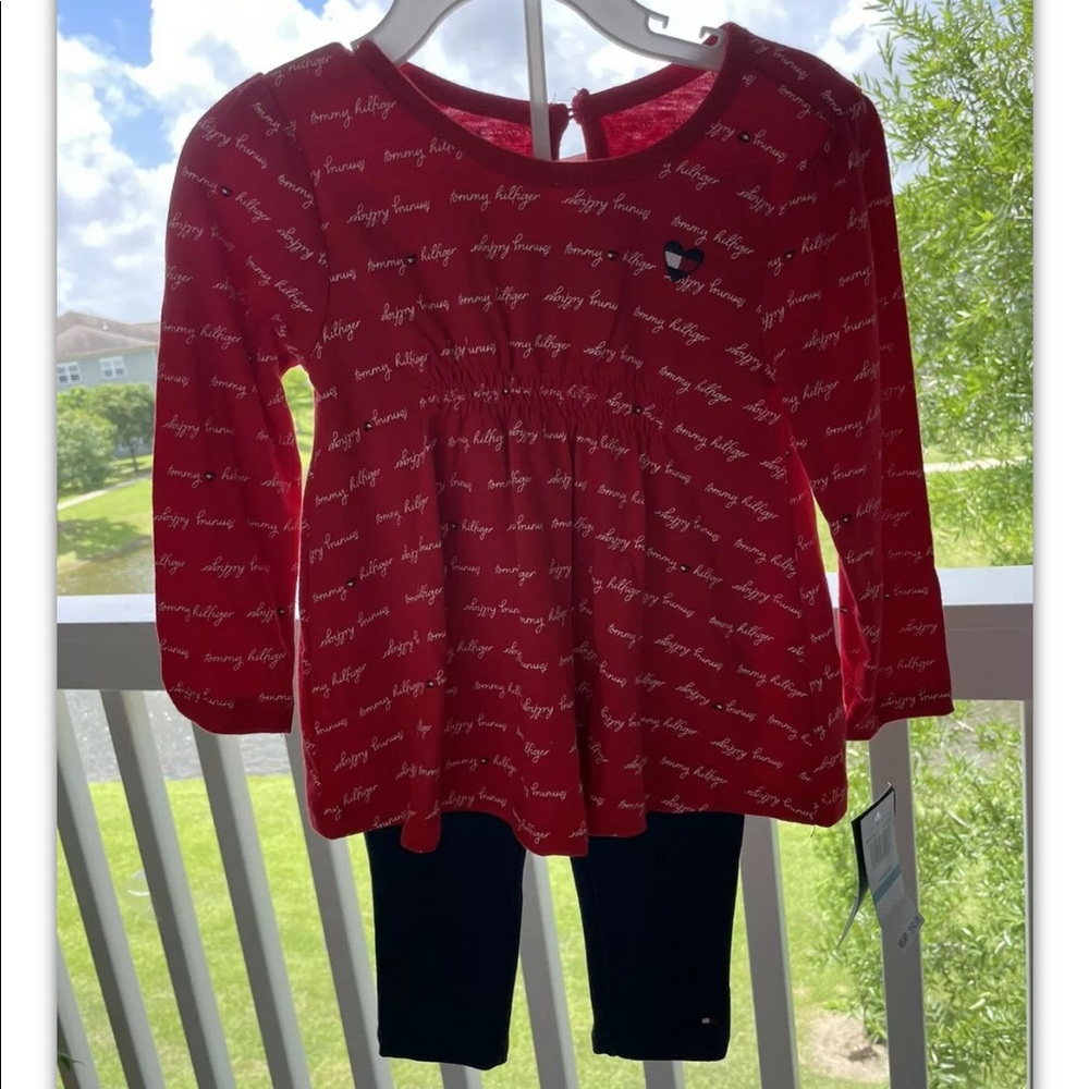 Tommy Hilfiger Baby Girl/Toddler 24 months two piece Set